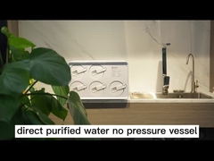 نظام تنقية المياه التجارية Big Flow 2000 GPD ذو 7 مراحل لتنقية المياه بنظام آمن للشرب