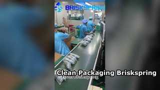خط التعبئة والتغليف النظيف والمنظم للغاية من BRISKSPRING