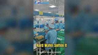 خلف الكواليس: خط إنتاج تجميع أوعية الفلتر المسبق من BriskSpring