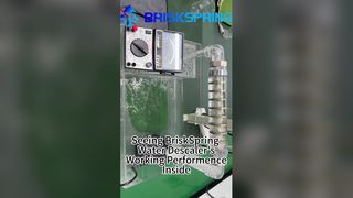 أداء مزيل الترسبات من الماء من BriskSpring بالداخل