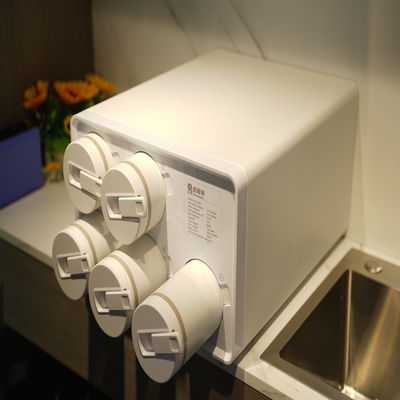 7 المرحلة 2000GPD Ro نظام تنقية المياه Tankless 800 Gpd Ro