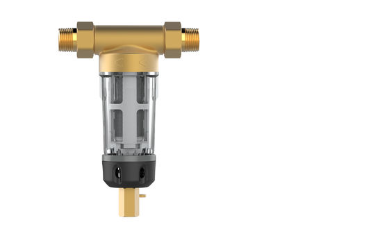 1 بوصة 3/4 بوصة نحاس 100 ميكرون مرشح الرواسب لتقوم بها بنفسك تصفية المياه الرواسب 1.6Mpa