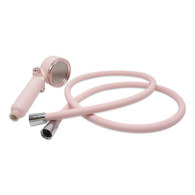 رأس دش مصفى بضغط عالٍ بثلاث قنوات أزرق 6.2 لتر / دقيقة فلتر مياه للاستحمام للشعر