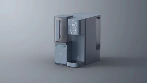 نظام التناضح العكسي فلتر المياه على الطاولة