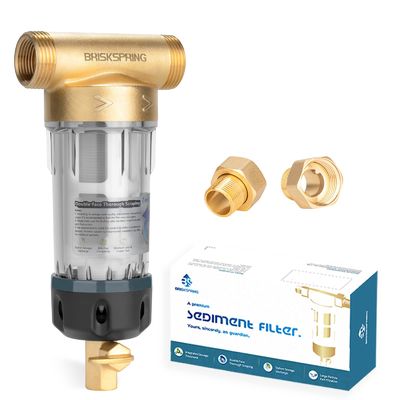 نظام BriskSpring Spin Down Prefilter للترشيح من الرواسب للمنزل بأكمله