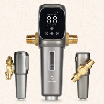 NSF Certified Full Automatic Water Pre Filter with 900psi Pressure Resistance and 60 Bar Pressure Resistance