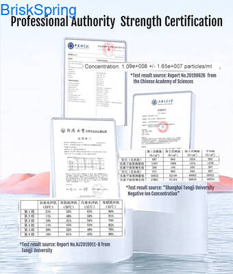 تجربة سبا الغابة: جهاز تهوية فقاعات دقيقة نانوية لإطلاق الأيونات والأكسجين للاستحمام