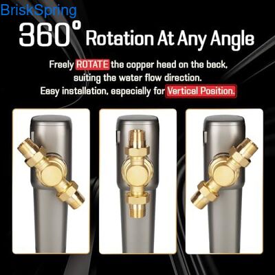 مرشح الرواسب العالمي التلقائي بالكامل مع تصفية 40 ميكرون وشبكة من الفولاذ المقاوم للصدأ SUS 316 لحماية المنزل بأكمله