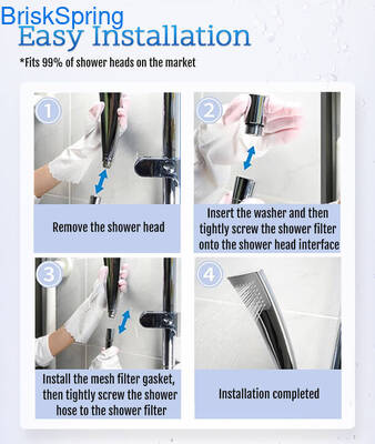 مولد فقاعات ميكرو نانو مع 100 مليار فقاعة لكل لتر بقطر فقاعة 0.001-0.1 مم لتوفير 20% من المياه في الدش