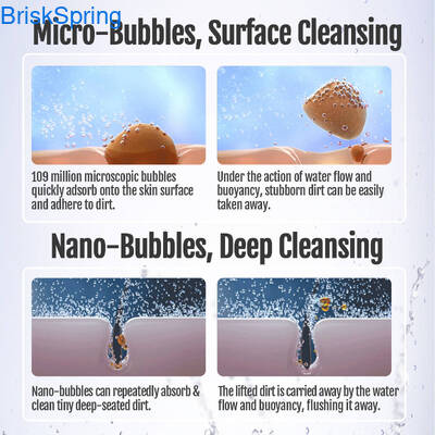 توليد الفقاعات النانوية الصغيرة لتوفير المياه للاستخدام المنزلي