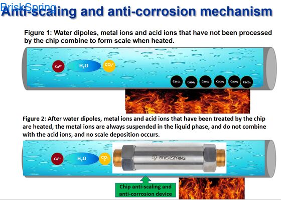 منقي مياه منزلي بالكامل خالٍ من الملح بحجم 3/4 بوصة يمنع تكون الترسبات الكلسية ويحمي السباكة ويطيل عمر الأجهزة حل صديق للبيئة لأنظمة المياه المنزلية