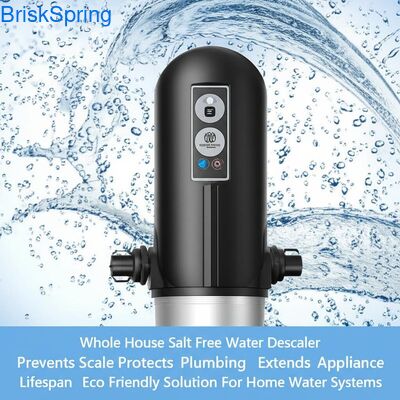 3/4 بوصة خيط مطفأة المياه للمنزل بأكمله بدون كهرباء صيانة مجانية مكيف مياه خال من الملح