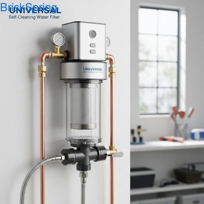 Fully Automatic 40 Micron Whole House Water Filter with SUS 316 Stainless Steel for Clean Tap Water