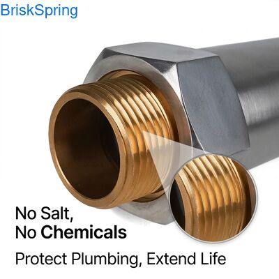 مكيف مياه كامل للمنزل بدون أملاح | منع الترسبات الصديق للبيئة لبشرة وشعر وأجهزة منزلية أكثر صحة