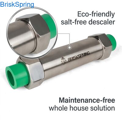 مكيف مياه كامل للمنزل بدون أملاح | منع الترسبات الصديق للبيئة لبشرة وشعر وأجهزة منزلية أكثر صحة