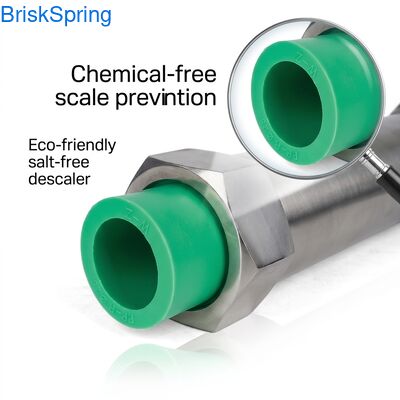 نظام متقدم لمعالجة المياه العسر بدون أملاح: مزيل ومكيف خالٍ من المواد الكيميائية للتحكم في الترسبات بدون صيانة