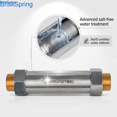 مزيل ومُنقي مياه صديق للبيئة خالٍ من الأملاح - معتمد من RoHS للأنابيب والأجهزة المنزلية