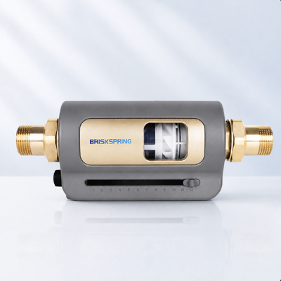 BriskSpring HZ-A 7 T/H 40 ميكرون مرشح مسبق لرواسب المنزل بالكامل مع تركيب دوار 360 درجة