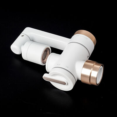 BriskSpring JP-002 Rose Gold Micro-Nano Bubble Faucet Filter مع 360 درجة من الهواء المتناوب والخرطوشة القابلة للاستبدال
