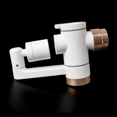 BriskSpring JP-002 Rose Gold Micro-Nano Bubble Faucet Filter مع 360 درجة من الهواء المتناوب والخرطوشة القابلة للاستبدال