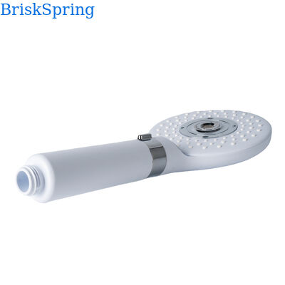 دش يدوي من BriskSpring بفقاعات دقيقة نانوية مع 3 أوضاع رش وتوفير المياه وهيكل من الفولاذ المقاوم للصدأ SUS304