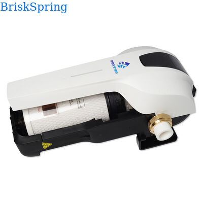 Compact Whole House Water Filter System with 15 L/min High Flow Quick Change Cartridge for Sediment Rust Chlorine Removal