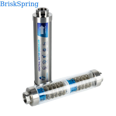 Q1 Whole House Non-Salt Water Descaler with Transparent Food Grade Housing for Efficient Scale Inhibition