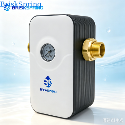 Whole House Water Descaler with H59-1 Brass Construction 5T/H Flow Rate and NSF Certified for Limescale Prevention