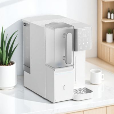 نظام تنقية مياه التناضح العكسي سهل التركيب وصغير الحجم لمياه شرب آمنة ونقية في المطابخ والشقق وأماكن العمل