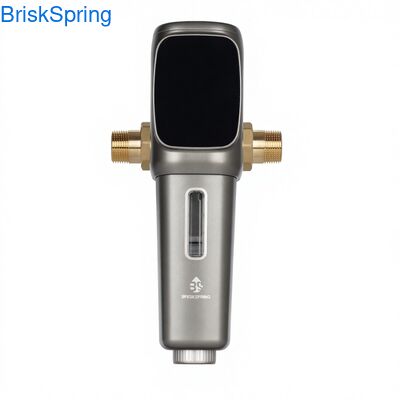 NSF معتمدة 316L الفولاذ المقاوم للصدأ شبكة المياه المرشح المسبق مع 6T / H معدل التدفق والتحكم الذكي باللمس