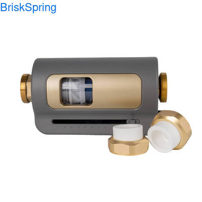 40/100 ميكرون فلتر الرواسب المتداول في المنزل بأكمله مع نظام تصفية مزدوج وميزة التنظيف الذاتي