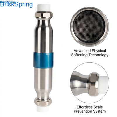 تقنية التليين الفيزيائي المتقدمة NSF RoHS REACH جهاز إزالة الترسبات المائي المعتمد من NSF للاستخدام المنزلي الصديق للبيئة