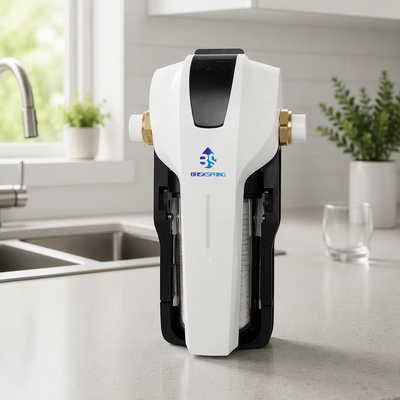Compact Whole House Water Filter System with 15 L/min High Flow Quick Change Cartridge and Easy Cleaning Pre Filter